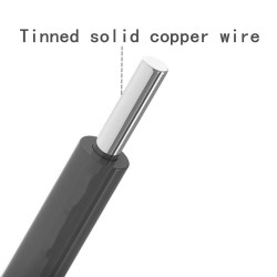 TUOFENG 22 awg Wire Solid Core Hookup Wires-6 Different Colored Breadboard Wires 30ft or 9m Each, 22 Gauge Electronic Wire PVC (OD: 1.60mm) Arduino Wires
