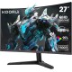 27 inch Curved Gaming Monitor, QHD (2560 x 1440) R1500 180Hz, AdaptiveSync with 1ms Computer Monitor, VESA Compatible, HDR10, 1 x Display Port 1.4 & 2 x HDMI 2.0, Eye Care 27E6QCA 27 inch Curved Gaming Monitor, QHD (2560 x 1440) R1500 180Hz, AdaptiveSync with 1ms Computer Monitor, VESA Compatible, HDR10, 1 x Display Port 1.4 & 2 x HDMI 2.0, Eye Care 27E6QCA