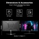 27 Inch WQHD 2560 x 1440 IPS Gaming Monitor, 180Hz 1ms Computer Monitor, DP 1.2 x2 | HDMI 2.0 x2 | VESA Mount, 120% sRGB HDR Eye Care Metal Stand (ES-G27F2Q, DP Cable Included) 27 Inch WQHD 2560 x 1440 IPS Gaming Monitor, 180Hz 1ms Computer Monitor, DP 1.2 x2 | HDMI 2.0 x2 | VESA Mount, 120% sRGB HDR Eye Care Metal Stand (ES-G27F2Q, DP Cable Included)